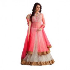 Deals, Discounts & Offers on Women Clothing - Flat 88% off on Janasya  Net Embroidered Unstitched Anarkali Suit