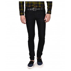 Deals, Discounts & Offers on Men Clothing - Routeen Black Slim Solid at 65% offer
