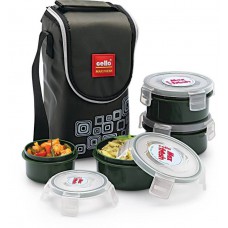 Deals, Discounts & Offers on Accessories - Cello Max Fresh Click 4 Containers Lunch Box at 28% offer