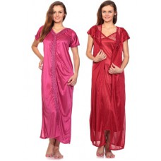 Deals, Discounts & Offers on Women Clothing - Flat 65% off on Fedrigo Satin Nightwear