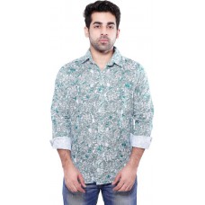 Deals, Discounts & Offers on Men Clothing - Deeksha Men's Printed Casual Multicolor Shirt at 83% offer
