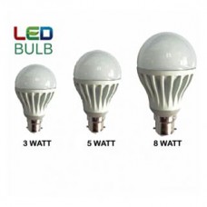 Deals, Discounts & Offers on Electronics - Brio 5 W,8 W,3 W Set Of 3 Led Bulb at 65% offer