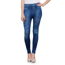 Deals, Discounts & Offers on Women - Flat 65% off on Oleva Floral Stretchable Demin Style Printed Jeggings 