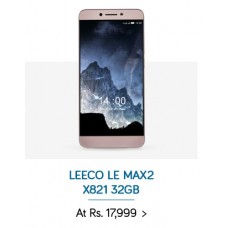 Deals, Discounts & Offers on Mobiles - Flat 22% off on LeEco Le Max 2