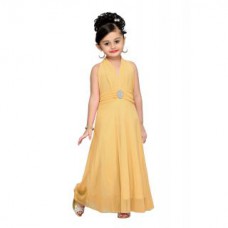 Deals, Discounts & Offers on Kid's Clothing - Flat 81% off on Mid Age Fawn Self Design Gown