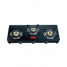 Deals, Discounts & Offers on Home & Kitchen - Flat 41% off on Prestige 3 Burner Glass Manual Gas Stove