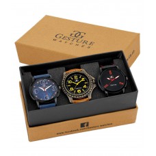 Deals, Discounts & Offers on Men - Flat 65% off on Gesture  Analog Watches 