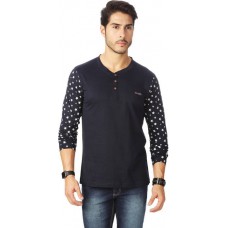 Deals, Discounts & Offers on Men Clothing - Flat 61% off on Rodid Soli  Henley  T-Shirt