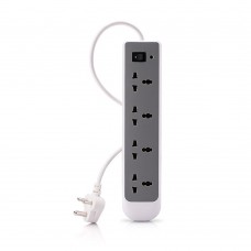 Deals, Discounts & Offers on Electronics - Flat 25% off on Syska Essential 4-Socket Surge Protector