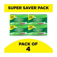 Deals, Discounts & Offers on Women - Flat 23% off on Whisper Ultra Clean XL Wings Sanitary Pads 30 Pcs - Pack of 4