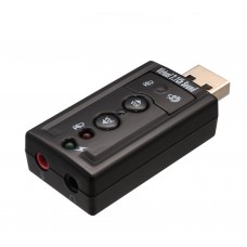 Deals, Discounts & Offers on Computers & Peripherals - Flat 30% of on Syba External USB Sound Card 