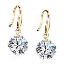 Deals, Discounts & Offers on Earings and Necklace - Habors Blue 8Mm Crystal Dangle & Drop Earring at 65% offer