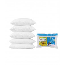 Deals, Discounts & Offers on Accessories - Recron certified Paradise Pack of 5 Cotton Pillows at 21% offer