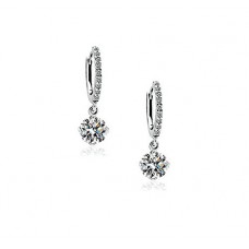 Deals, Discounts & Offers on Earings and Necklace - Crunchy Fashion Austrian Crystal Baali Earrings at 74% offer