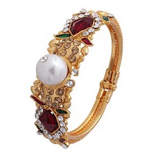 Deals, Discounts & Offers on Earings and Necklace - Multi Gold Plated VD11429 Bangle at 85% offer