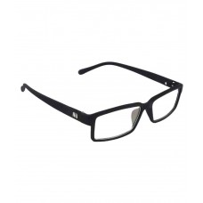 Deals, Discounts & Offers on Accessories - David Martin Black Rectangle Spectacle Frame at 80% offer