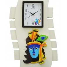 Deals, Discounts & Offers on Accessories - Feelings Lord Krishna Analog Wall Clock at 67% offer