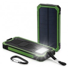Deals, Discounts & Offers on Electronics - Waterproof Portable Solar Charger Dual USB Battery Power Bank