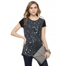 Deals, Discounts & Offers on Women Clothing - Flat 30% off on Sequined Long Top