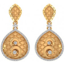 Deals, Discounts & Offers on Earings and Necklace - JEWELS OF JAIPUR JER1113 14 K Gold Drop Earring