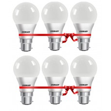 Deals, Discounts & Offers on Home Appliances - Eveready 7W 6500K LED Bulbs Set of 6