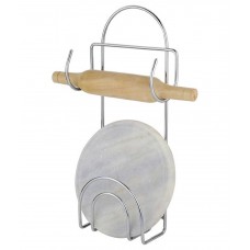 Deals, Discounts & Offers on Home & Kitchen - Flat 83% off on Rolling Pin Holder - Chakla Belan Stand