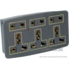 Deals, Discounts & Offers on Accessories - Conversion Plug- 5 Amp-Multi Plug Sockets-3 Pin