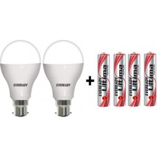 Deals, Discounts & Offers on Home Decor & Festive Needs - Eveready 14 W LED 6500K Cool Day Light Combo Bulb