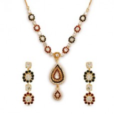Deals, Discounts & Offers on Earings and Necklace - Flat 82% off on Necklace Set