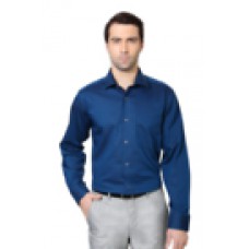 Deals, Discounts & Offers on Men Clothing - Van Heusen Blue Shirt offer