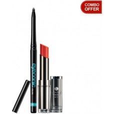 Deals, Discounts & Offers on Health & Personal Care - Lakme Eyeconic Kajal with Absolute Hi-definition Matte Lipstick