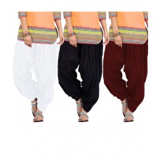 Deals, Discounts & Offers on Women Clothing - Zirron Multicoloured Cotton Patialas at 62% offer