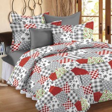 Deals, Discounts & Offers on Home Decor & Festive Needs - Story @ Home Cotton Floral Double Bedsheet at 55% offer