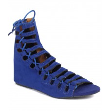 Deals, Discounts & Offers on Foot Wear - Jade Dazzling Blue Sandals at 57% offer