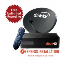 Deals, Discounts & Offers on Electronics - Flat 49% off on Dish TV HD Recorder Connection  Titanium Full On HD Pack 
