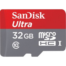 Deals, Discounts & Offers on Mobile Accessories - Flat 29% off on SanDisk Ultra 32 GB MicroSDHC Class Memory Card