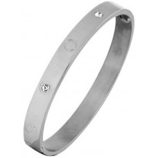 Deals, Discounts & Offers on Men - Flat 70% off on The jewelbox Stainless Steel Rhodium Kada