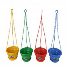 Deals, Discounts & Offers on Home Appliances - Flat 32% off on Easy Gardening 8" Decor Hanging Pots/Planters