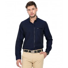 Deals, Discounts & Offers on Men Clothing - Flat 55% off on Mufti Navy Slim Fit Shirt
