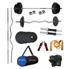 Deals, Discounts & Offers on Sports - Flat 60% off on Wolphy  Home Gym Combo 