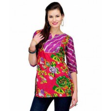 Deals, Discounts & Offers on Women Clothing - Flat 53% off on Sarah Floral Printed Kurti 