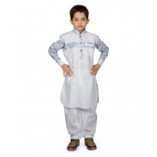 Deals, Discounts & Offers on Kid's Clothing - Flat 51% off on Ethiic Cotton Blend Pathani Suit