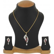 Deals, Discounts & Offers on Earings and Necklace - Flat 60% off on Bling N Beads Silver, Metal Jewel Set 