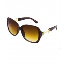 Deals, Discounts & Offers on Accessories - Good Look Brown M401 Oversized Sunglasses at 63% offer