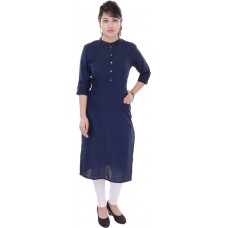 Deals, Discounts & Offers on Women Clothing - Heritage Jaipur Casual Solid Women's Kurti at 51% offer