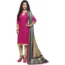 Deals, Discounts & Offers on Women Clothing - Paroma Art Solid Salwar Suit Dupatta Material at 70% offer