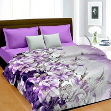 Deals, Discounts & Offers on Accessories - Cortina Floral Double Blanket at 40% offer