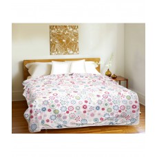 Deals, Discounts & Offers on Home Decor & Festive Needs - Flat 60% off on Curl Up Single Polyester Printed Dohar