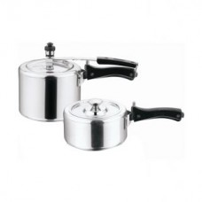 Deals, Discounts & Offers on Home & Kitchen - Home Zone Induction Base Pressure Cookers 2L 3 LWith SS Lid at 33% Offer