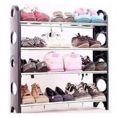 Deals, Discounts & Offers on Home Decor & Festive Needs - Flat 80% off on Stackable Shoe Rack Storage 4 Layer